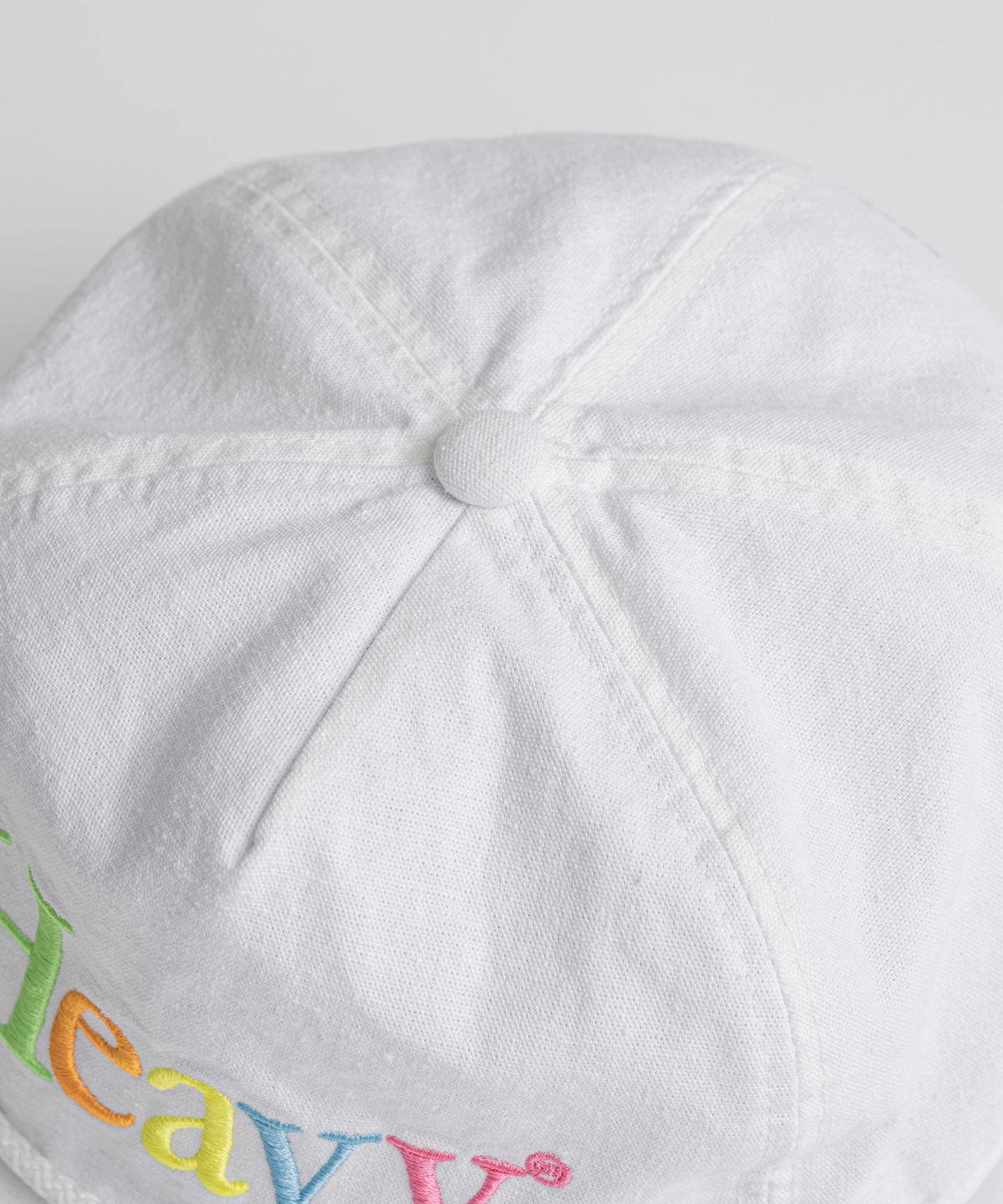 비헤비어(BEHEAVYER) 19XX ROPE TRUCKER CAP off white
