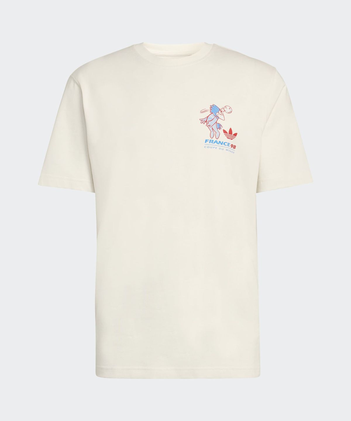 아디다스(ADIDAS) 2026 FIFA 월드컵 푸티스 마스코트 티셔츠 - 화이트 / KC3833