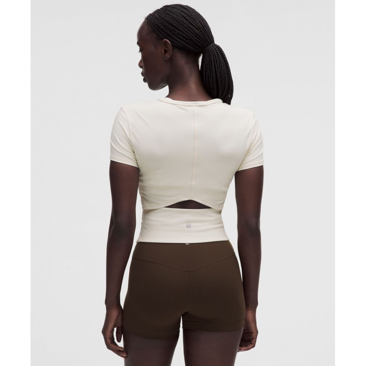 룰루레몬(LULULEMON) 올 잇 테익스 리브드 키홀 숏슬리브 셔츠  LTIV
