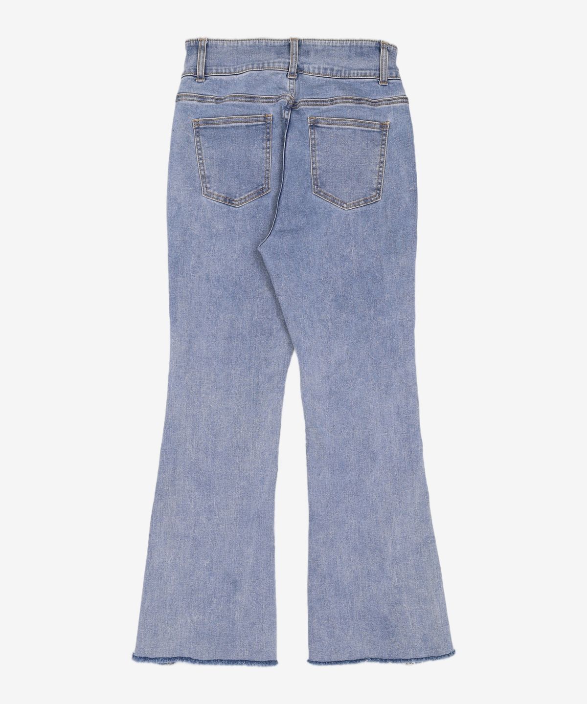 미쏘(MIXXO) 밑단 사선컷팅 슬림 부츠컷_MIWTJD701J 28