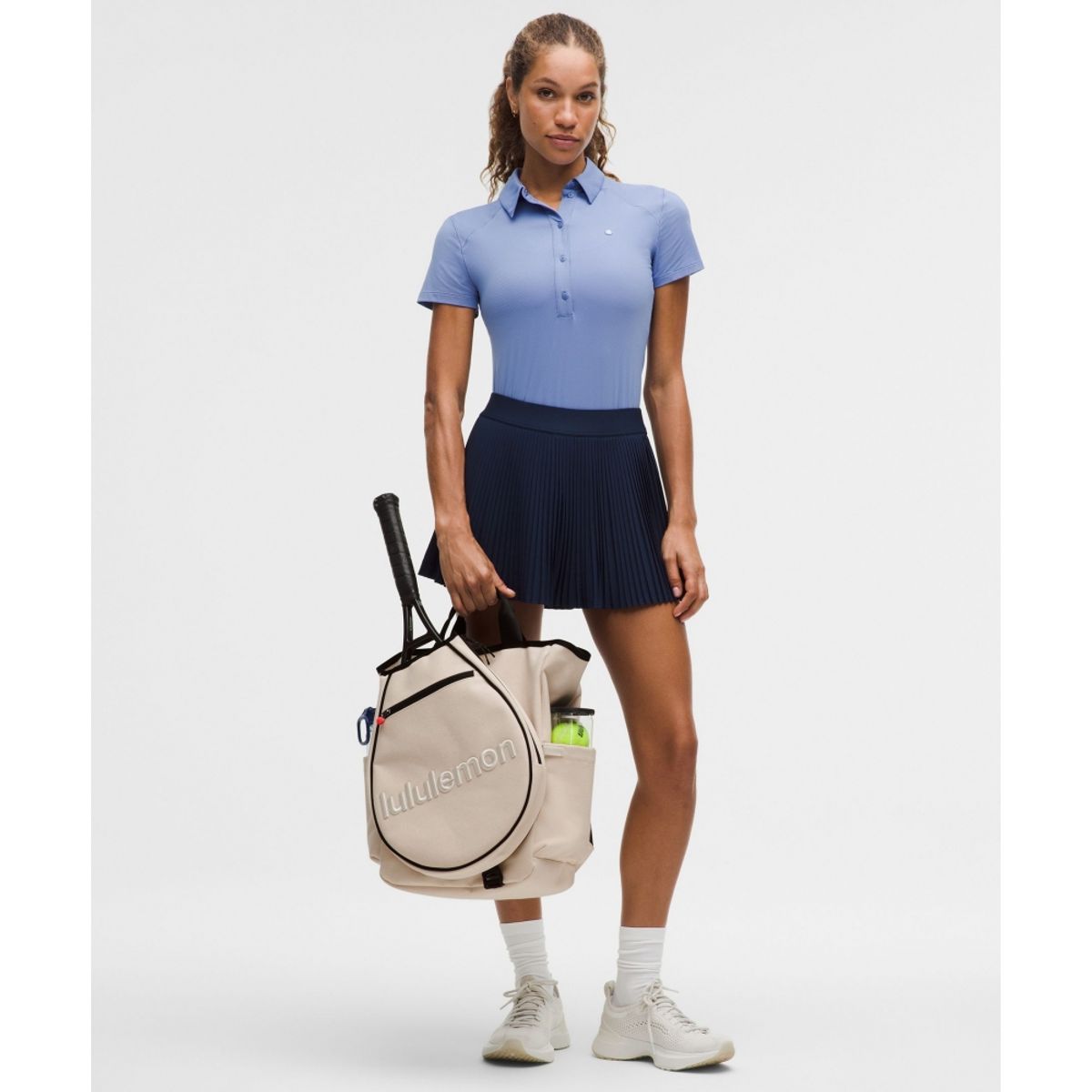 룰루레몬(LULULEMON) 라켓 백 19L  NAT BLK