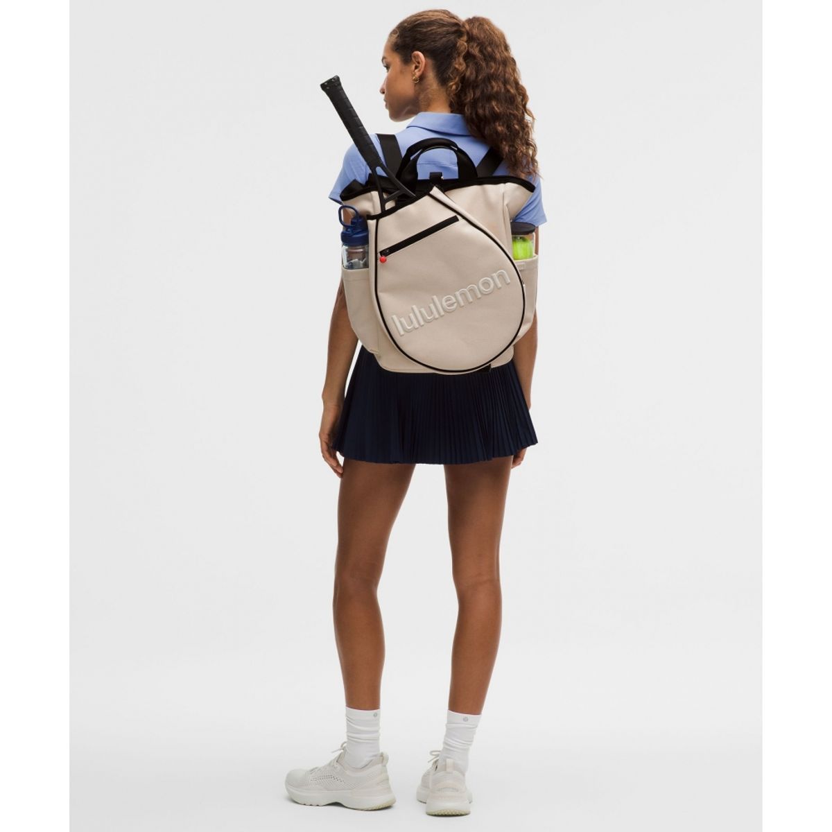 룰루레몬(LULULEMON) 라켓 백 19L  NAT BLK