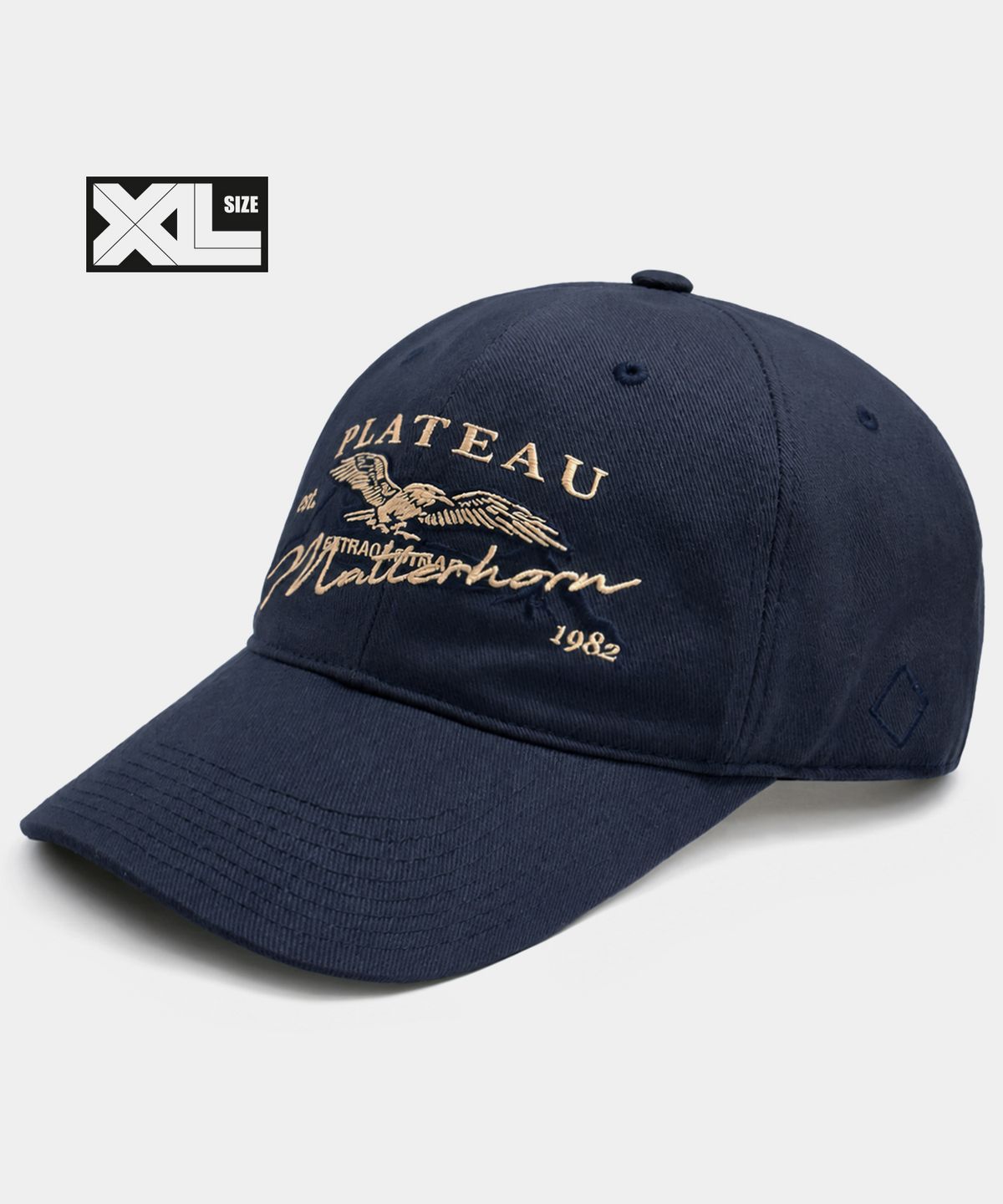 플래토(PLATEAU) 빅사이즈 볼캡 XL MATT CAP NAVY