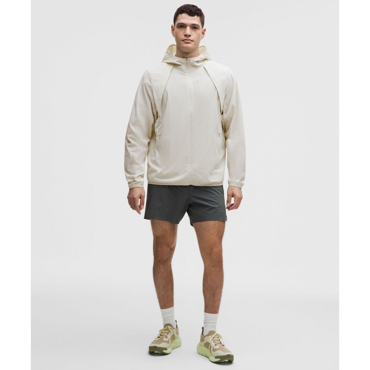 룰루레몬(LULULEMON) 패스트 앤 프리 패커블 재킷  BONE