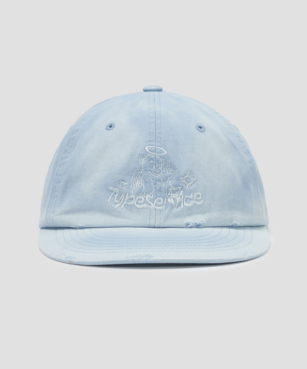 타입서비스(TYPESERVICE) Spray Distressed Cap [Blue]