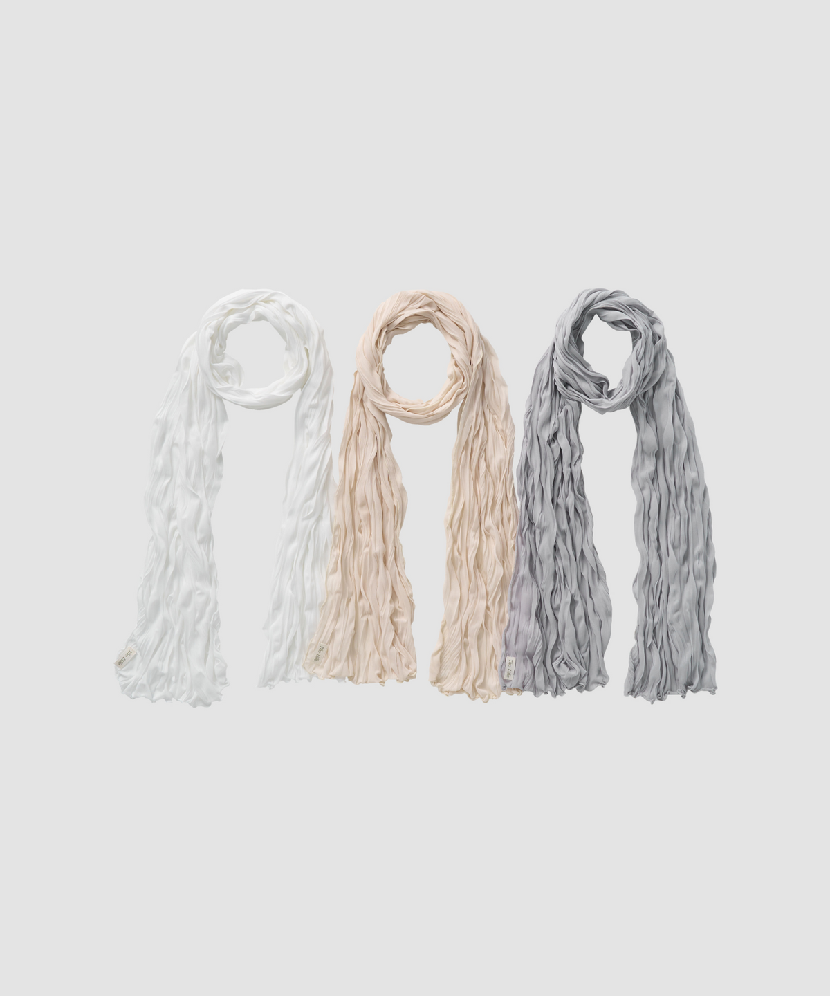 더 릴(THE LILLE) Soft Pleated Scarf_3colors