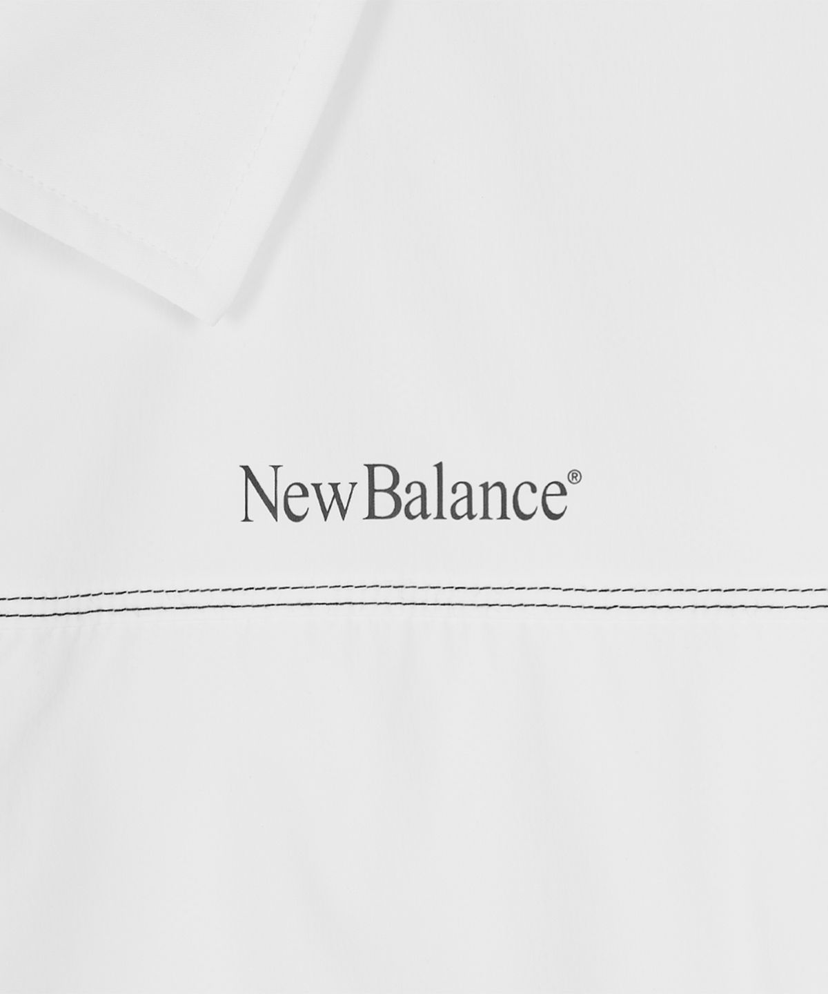 뉴발란스(NEW BALANCE) NBNKG3W612 / WOMEN FROZEN 우븐 스트레치 카라형 원피스 (WHITE)