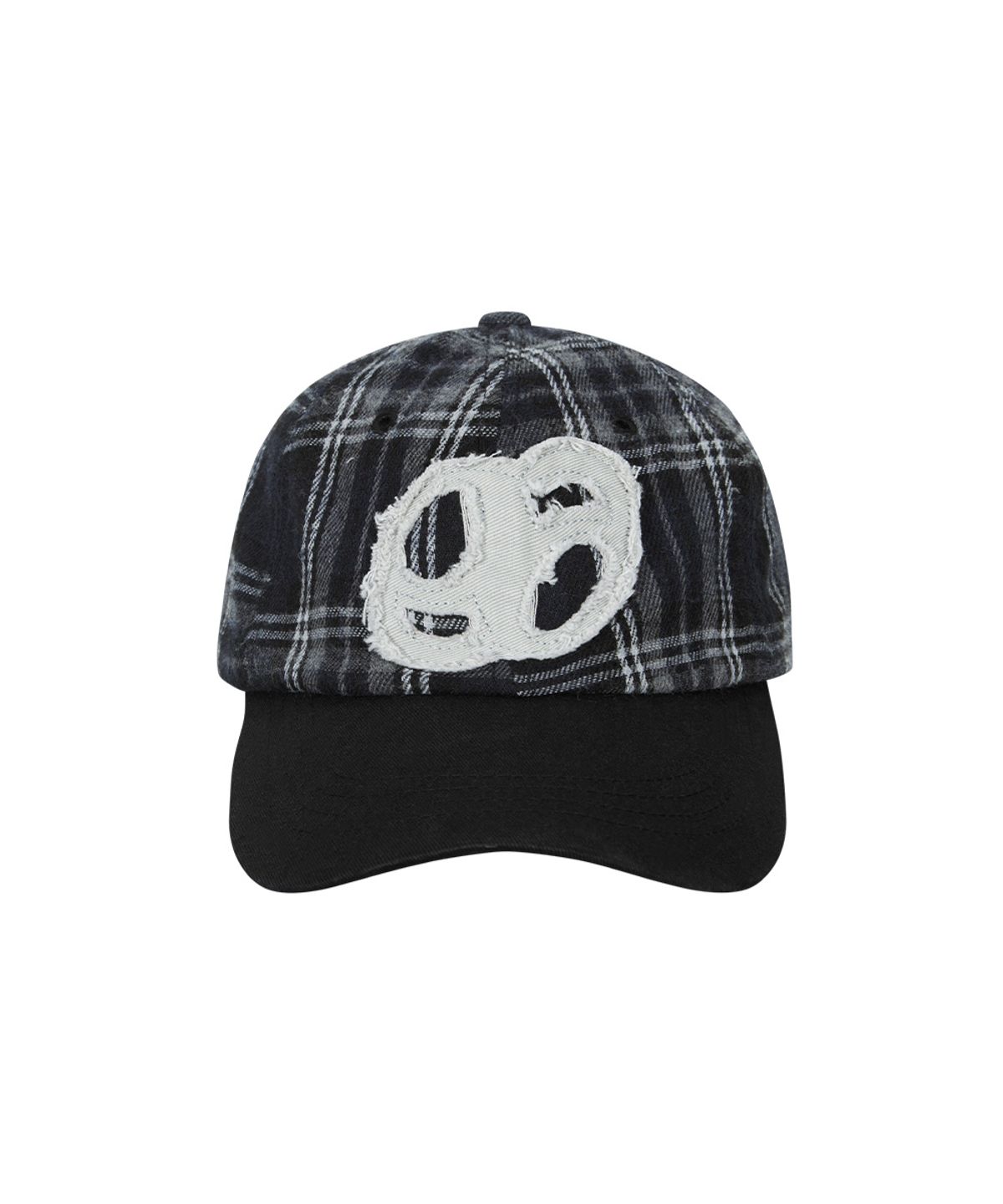 애즈온(ASON) CHECK PATCH BALL CAP