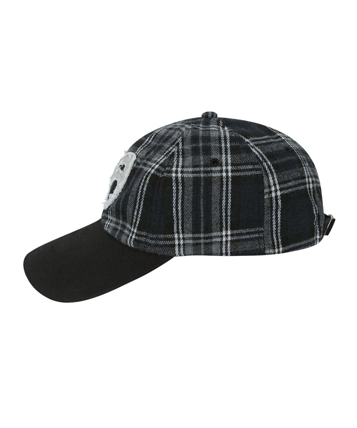애즈온(ASON) CHECK PATCH BALL CAP