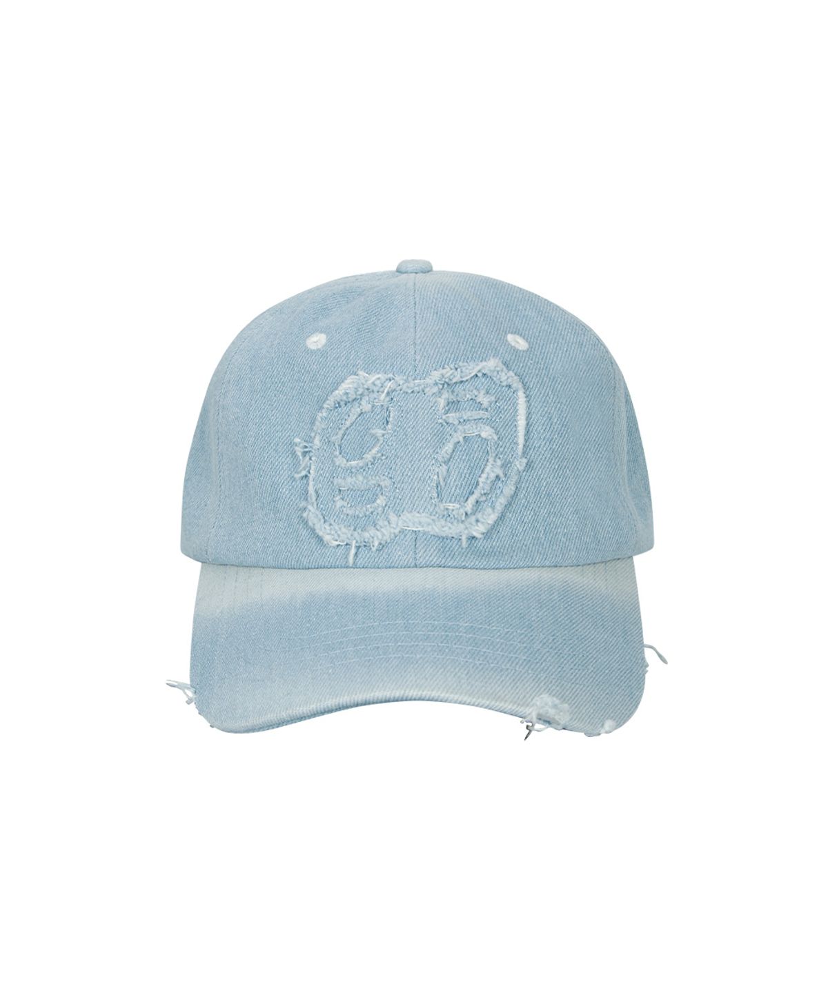 애즈온(ASON) DENIM PATCH BALL CAP / LIGHT BLUE