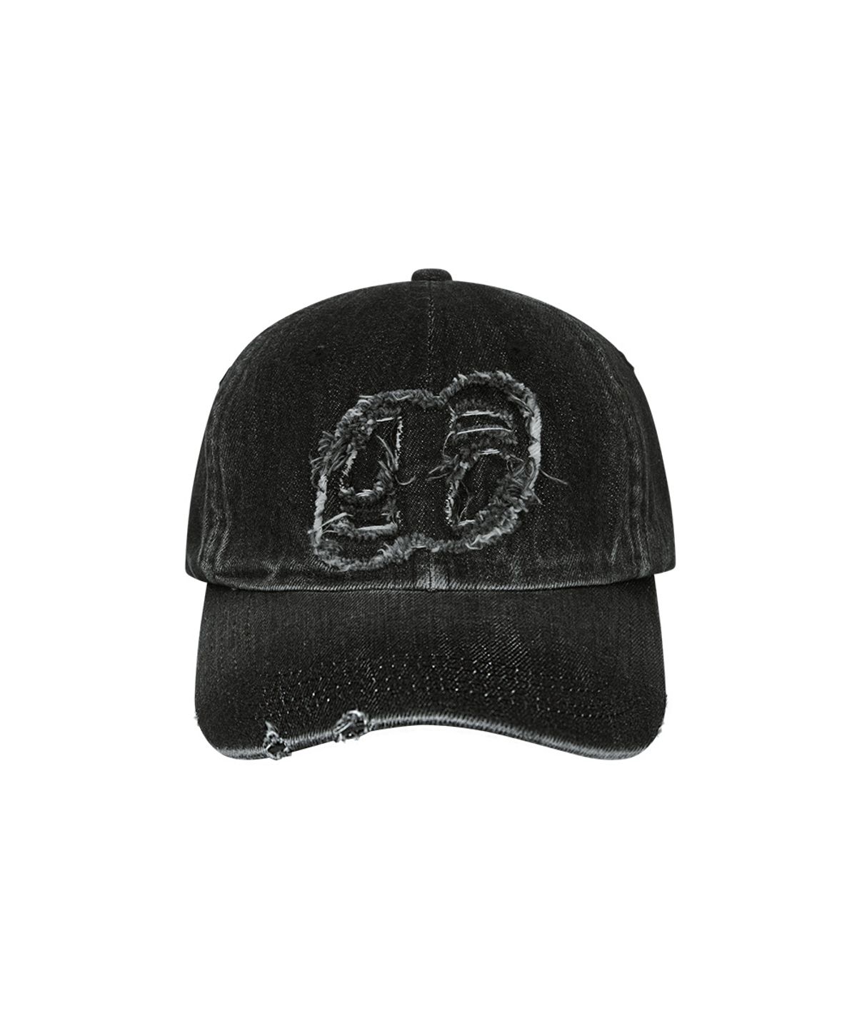 애즈온(ASON) DENIM PATCH BALL CAP / BLACK