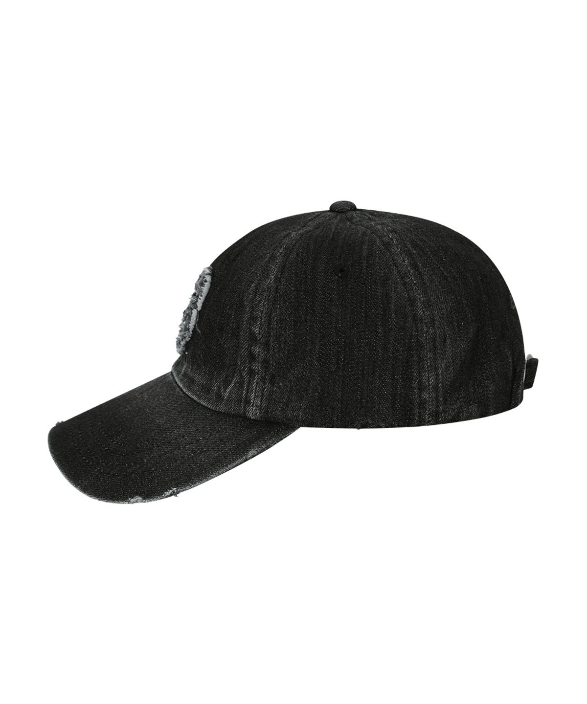 애즈온(ASON) DENIM PATCH BALL CAP / BLACK