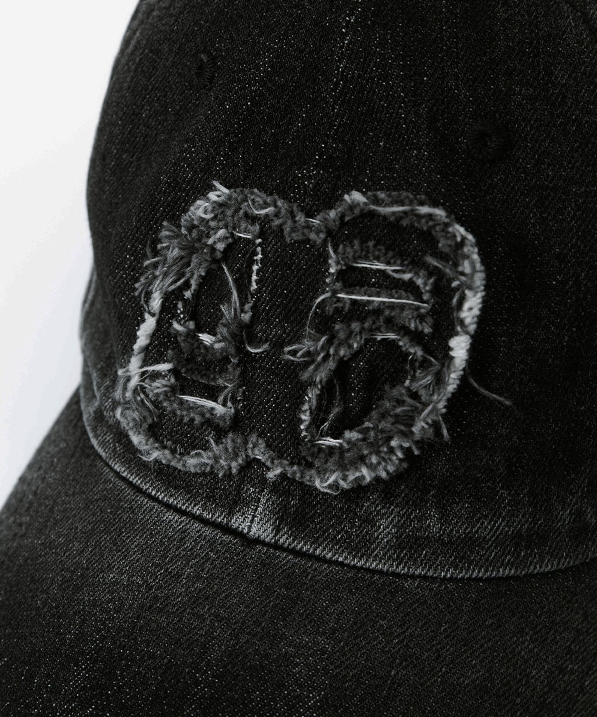 애즈온(ASON) DENIM PATCH BALL CAP / BLACK