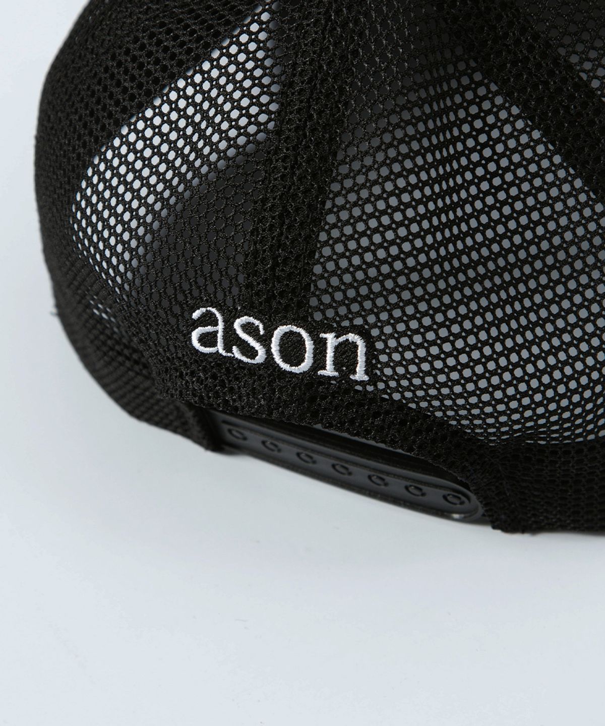 애즈온(ASON) LITE MESH BALL CAP / BLACK