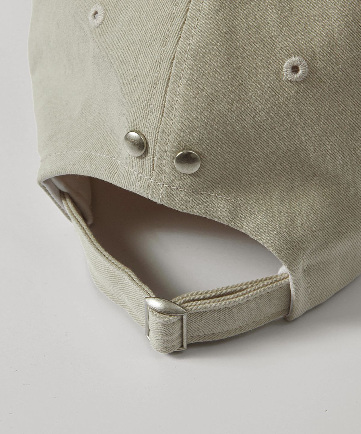 애즈온(ASON) PIECE STITCH BALL CAP / BEIGE