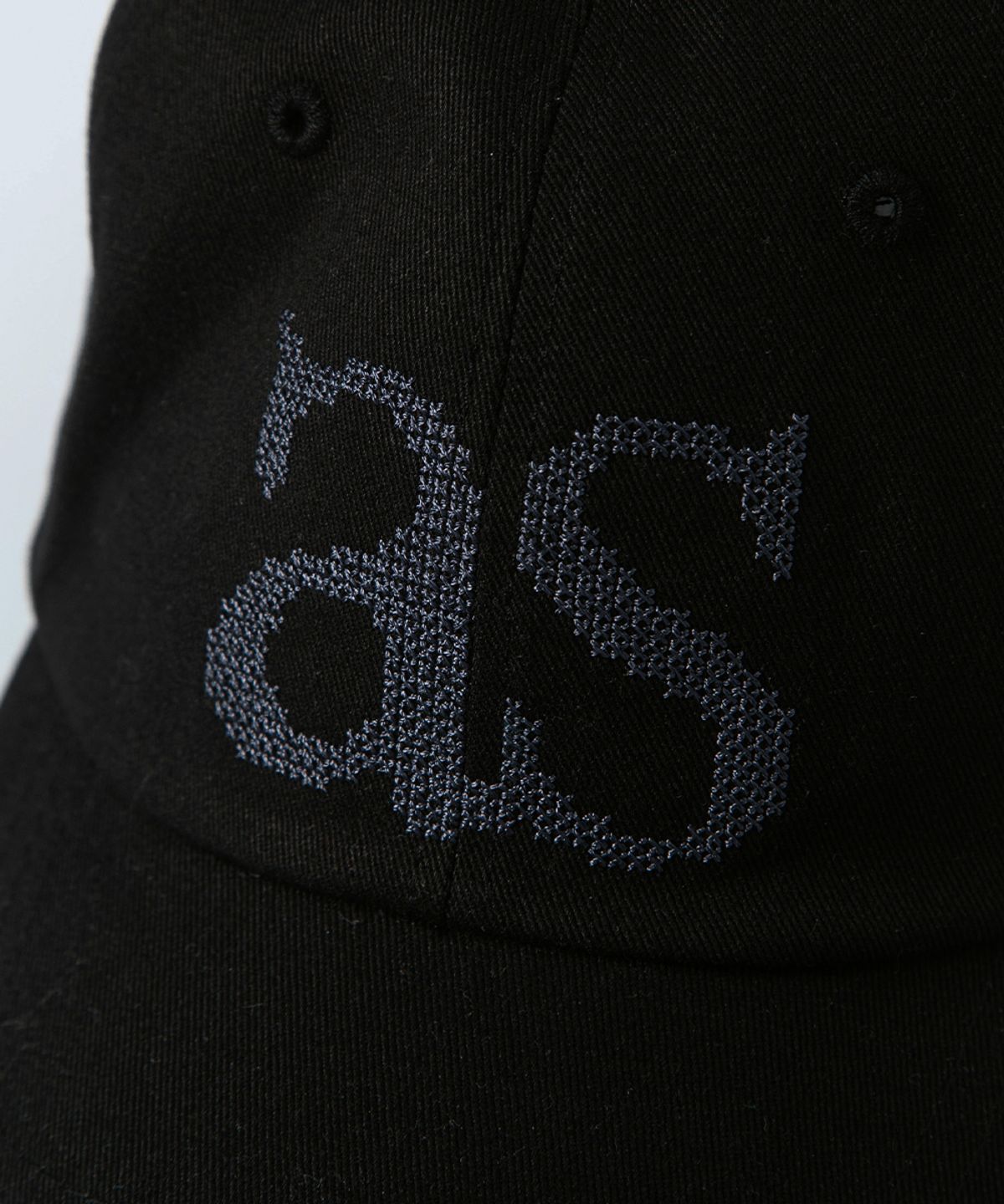 애즈온(ASON) PIECE STITCH BALL CAP / BLACK