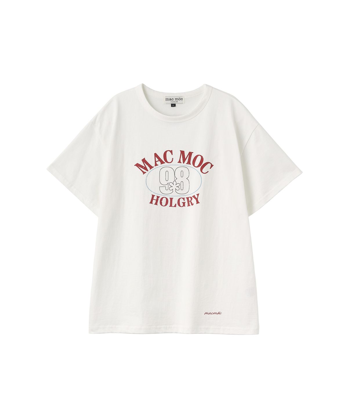 마크모크(MAC MOC) Tantan 탄탄 루즈핏 98 아트웍 반팔 티셔츠_White