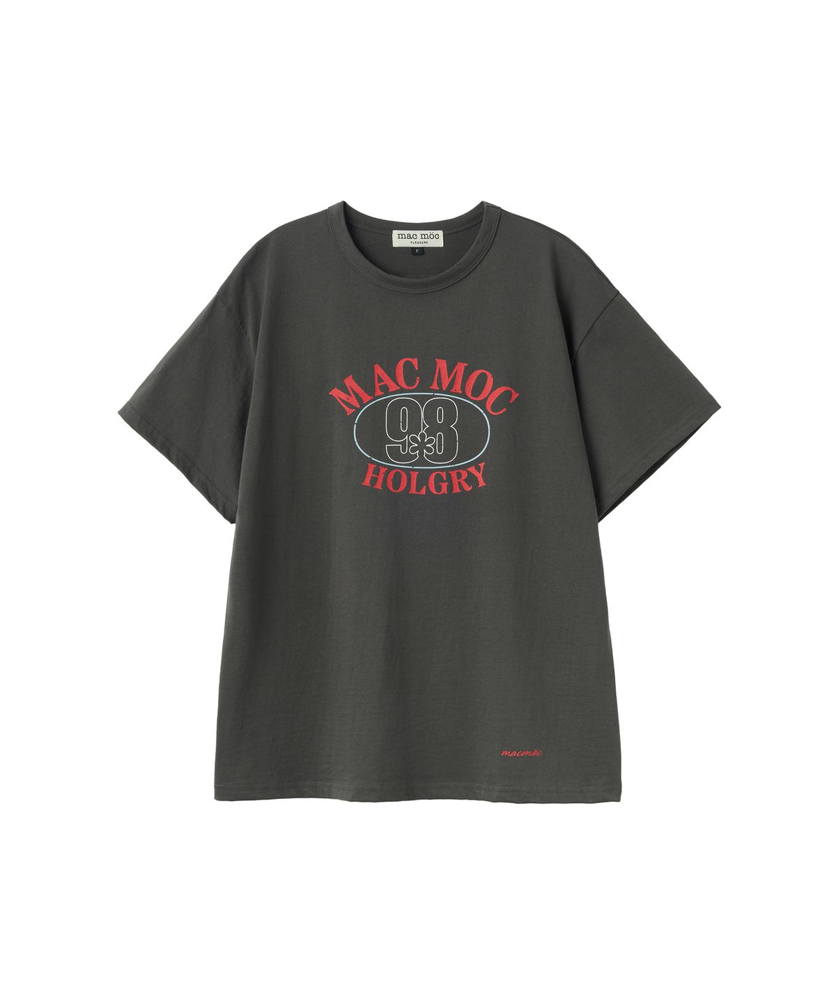 마크모크(MAC MOC) Tantan 탄탄 루즈핏 98 아트웍 반팔 티셔츠_White