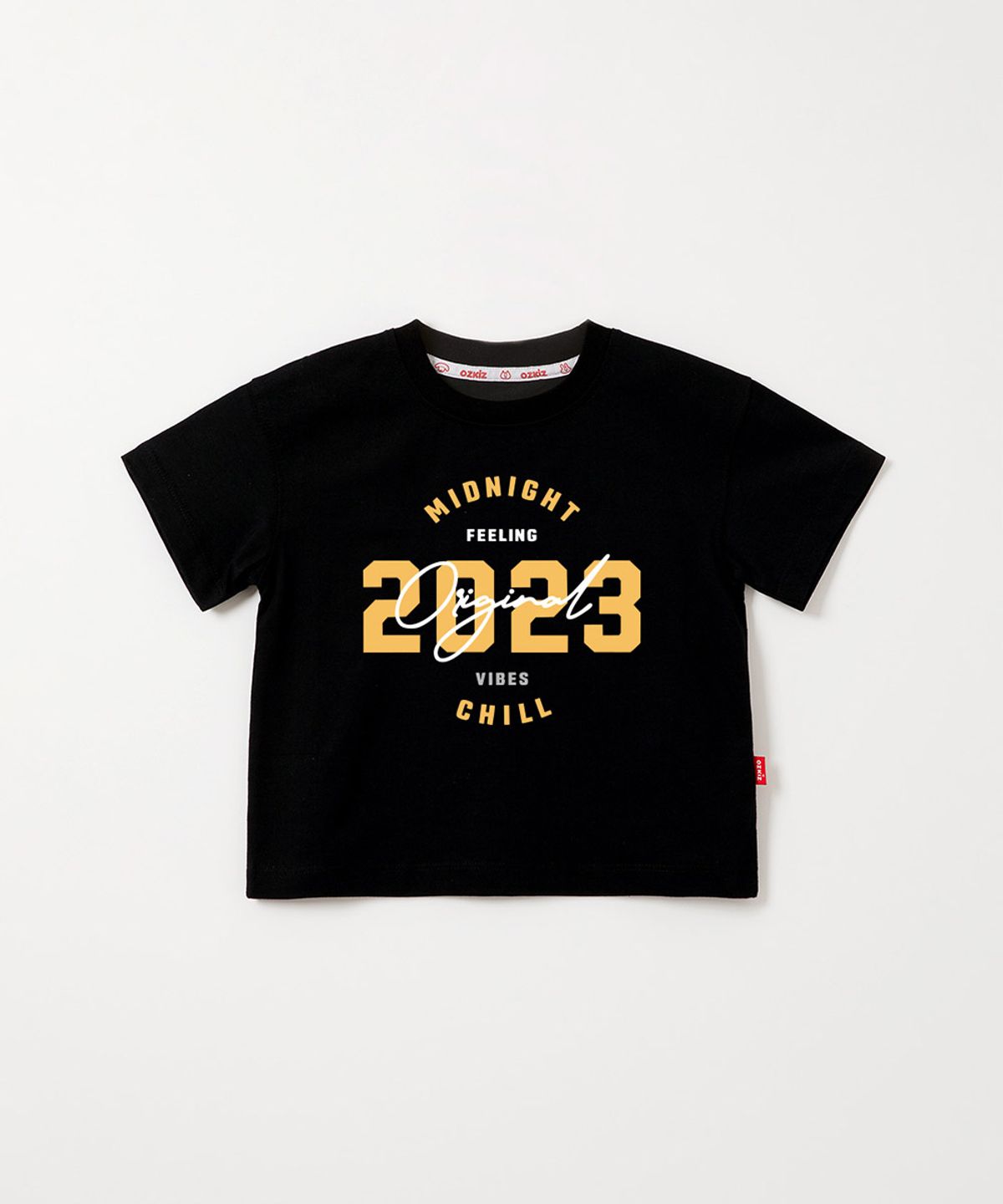 오즈키즈(OZKIZ) 2023 반팔 티셔츠 - 블랙