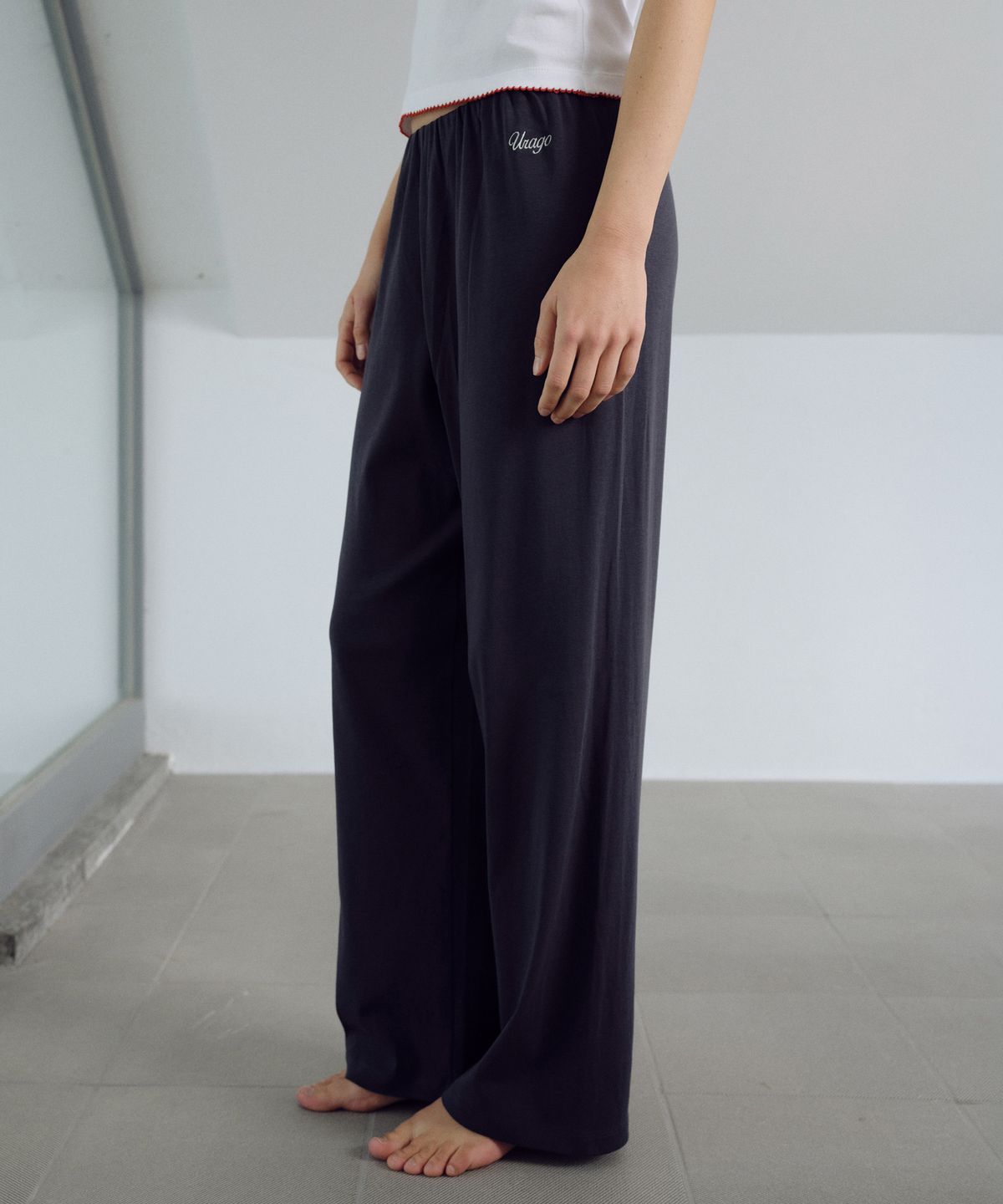 유라고(URAGO) Easy banding pants
