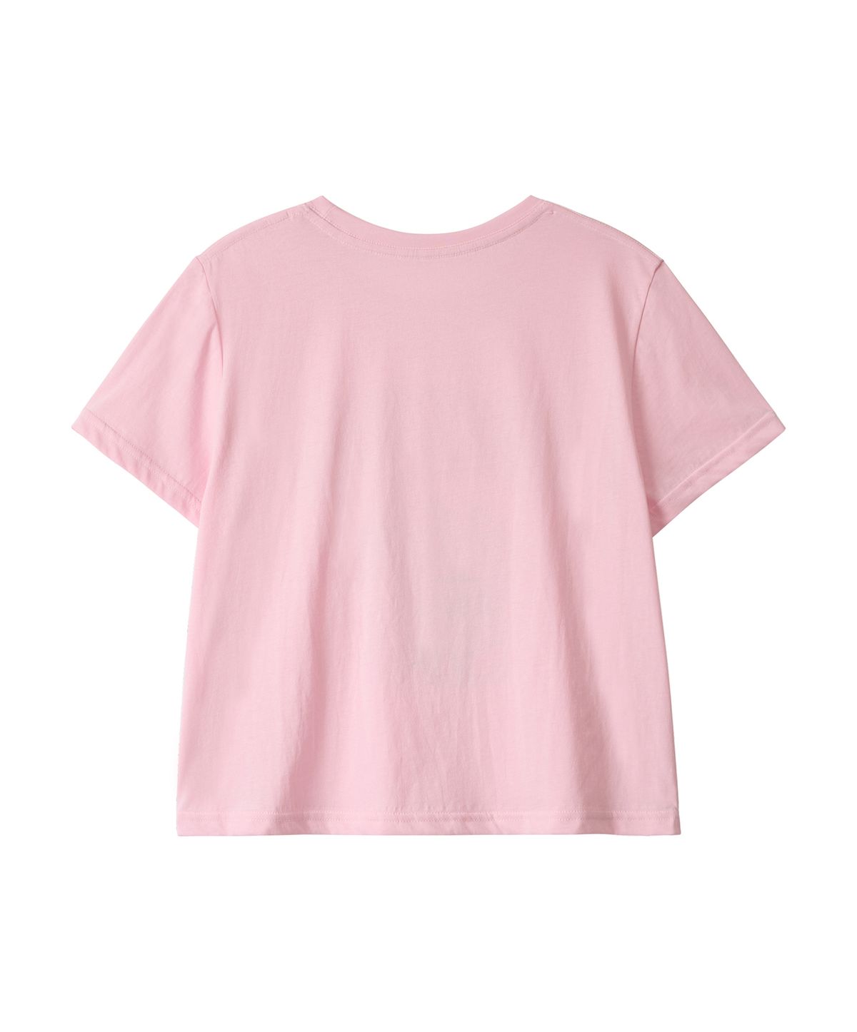 에르에르(ERER) Cropped Popeye Graphic T-Shirt Pink