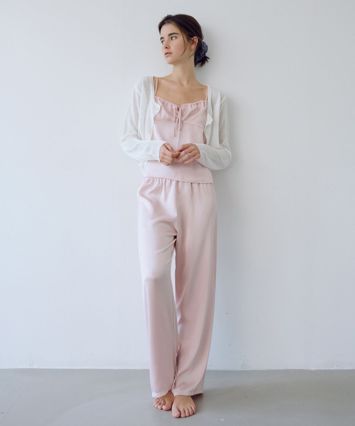 유라고(URAGO) Satin Lounge pants