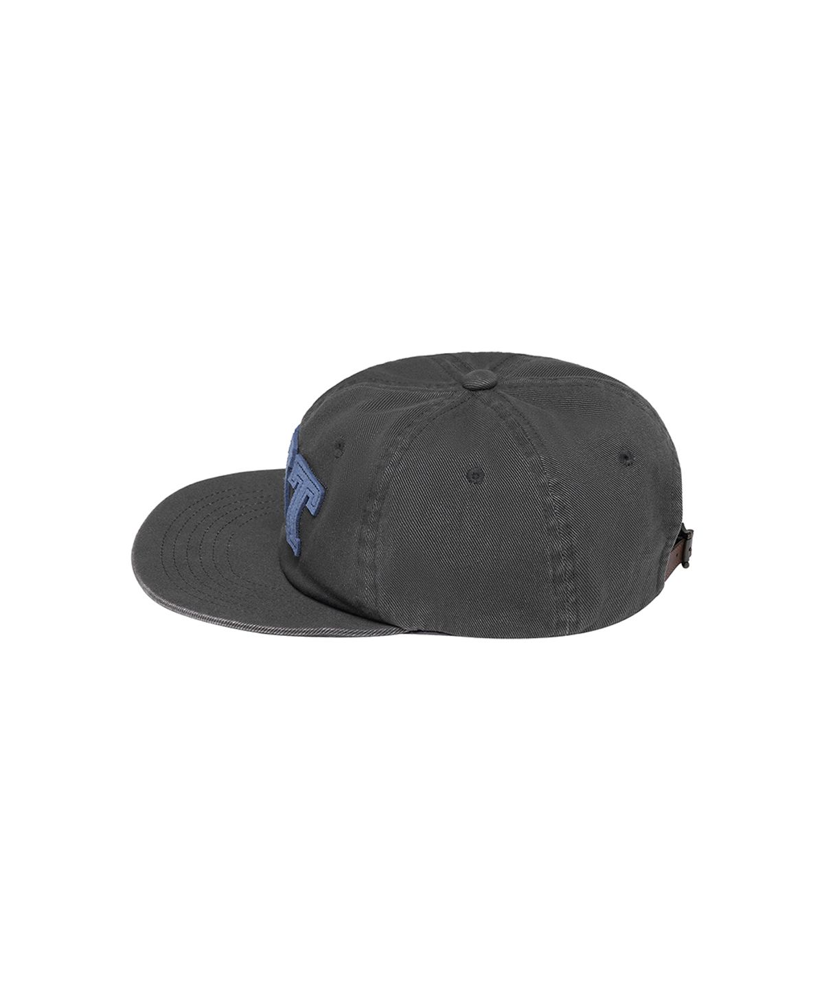 로타입(ROUGHTYPE) Pigment Applique Twill Ball Cap - Charcoal