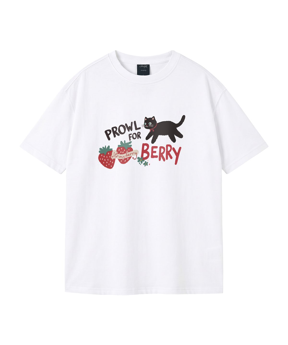 와일드락(WILDROCK) Prowl For Berry  피그먼트 오버핏 반팔 티셔츠 (크롭 포함)