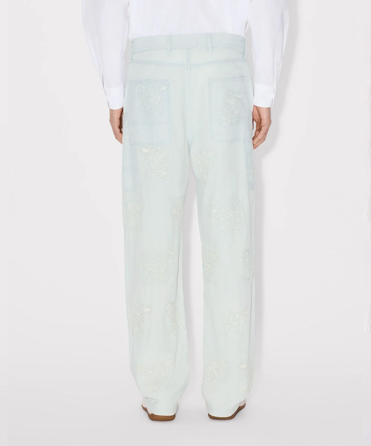 겐조(KENZO) 남성 겐조 카툰 카고 몽키 핏 진_K265AMPC01BLB