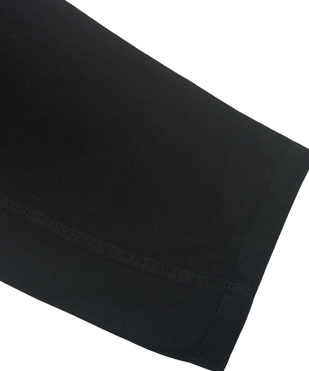 스티그마(STIGMA) WASHED BELT CURVED PANTS BLACK