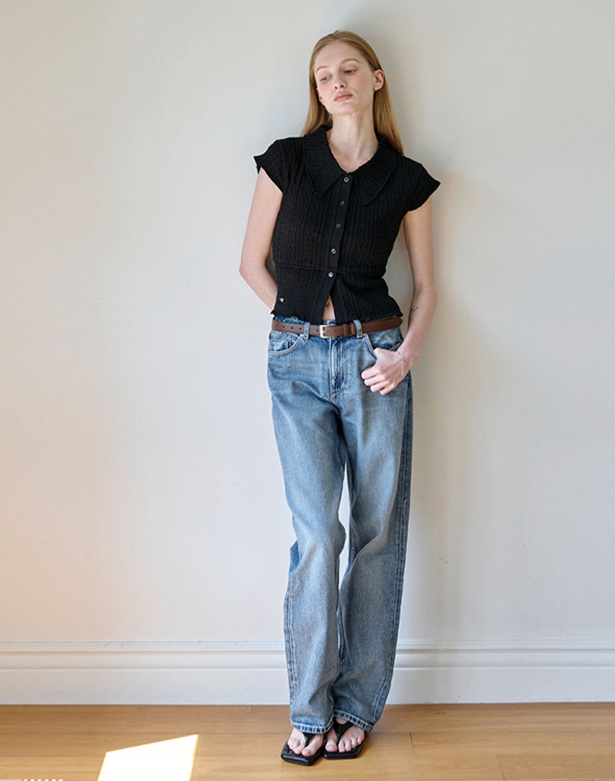 아티카 로우(ATTICA RAW) [천연소가죽] The Wedge Standard Leather Belt - 2 Colors / TSB002 TSE002