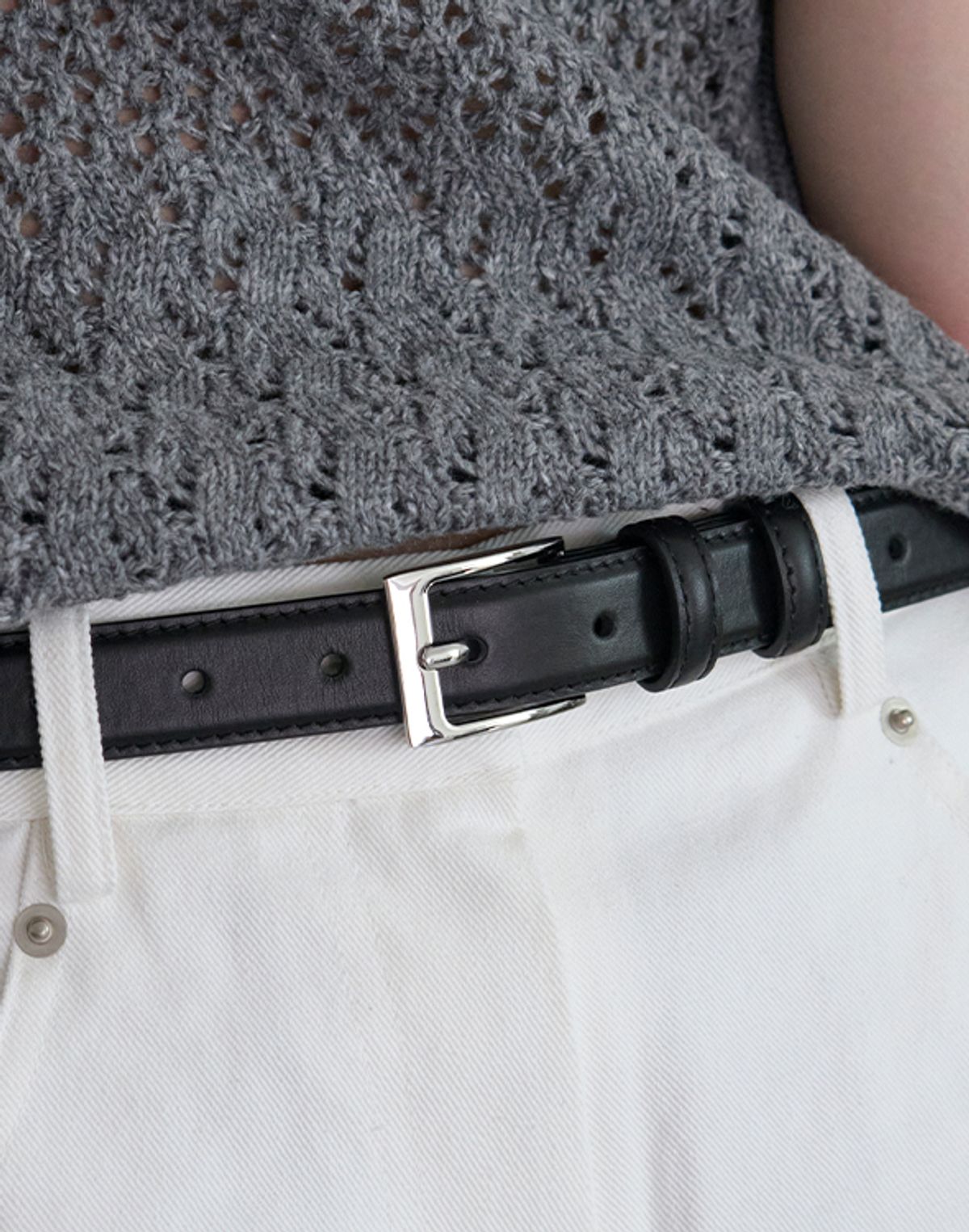 아티카 로우(ATTICA RAW) [천연소가죽] The Wedge Standard Leather Belt - 2 Colors / TSB002 TSE002