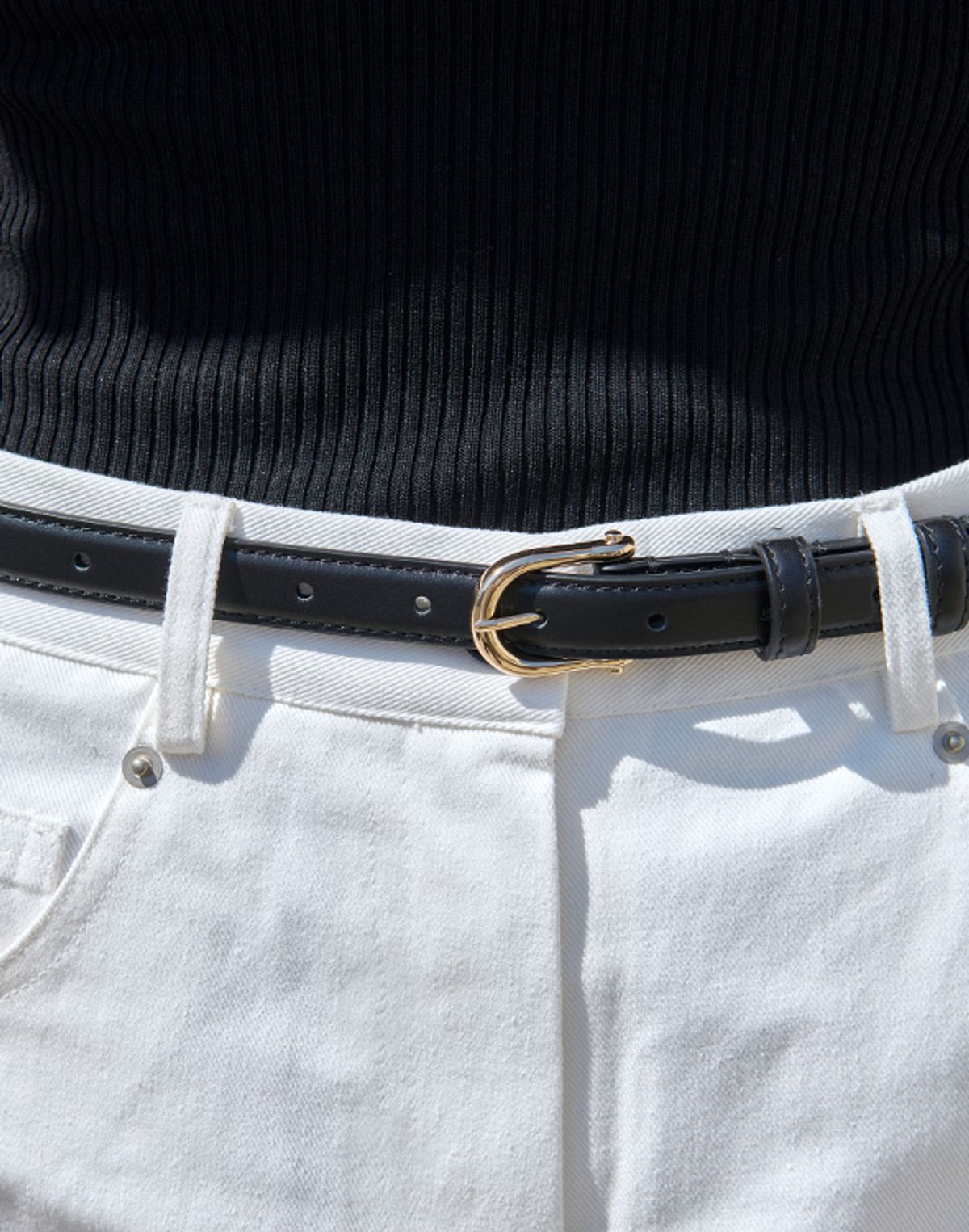 아티카 로우(ATTICA RAW) [천연소가죽] The Meridian Classic Slim Leather Belt - 4 Colors / TGB001 TGE001 TSB001 TSE001