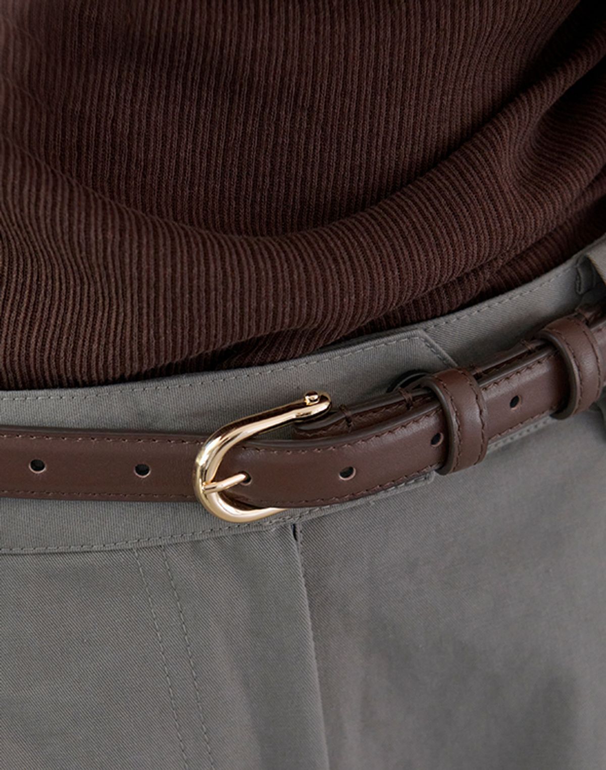 아티카 로우(ATTICA RAW) [천연소가죽] The Meridian Classic Slim Leather Belt - 4 Colors / TGB001 TGE001 TSB001 TSE001