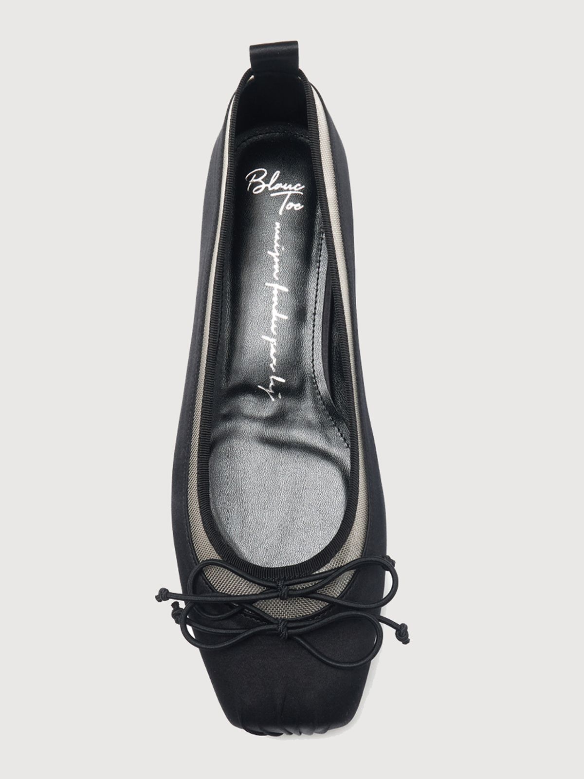 블랑토(BLANC TOE) 리본플랫 1.5CM TWO RIBBON FLATS15