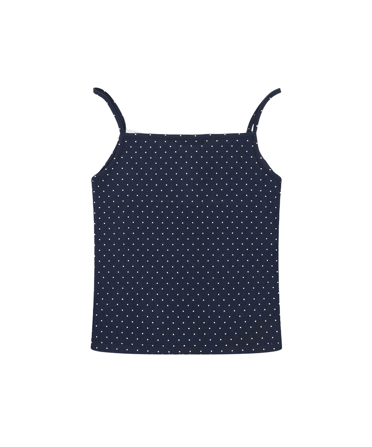 델리센트(DELICCENT) 도트 레이스 나시 [NAVY]