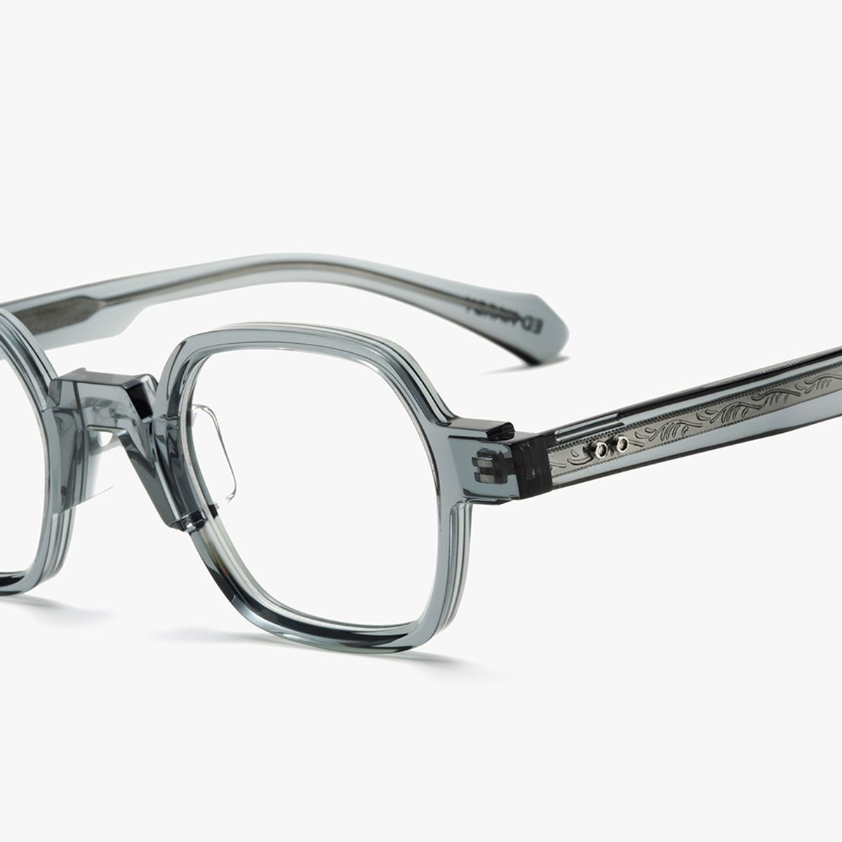에드하디아이웨어(EDHARDY EYEWEAR) 에드하디 안경테(ED7041 BLUEGREYCRYSTAL 42)