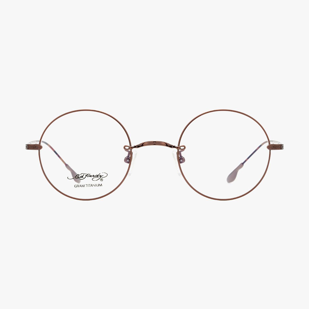 에드하디아이웨어(EDHARDY EYEWEAR) 안경테(ED7017 BROWN 47)