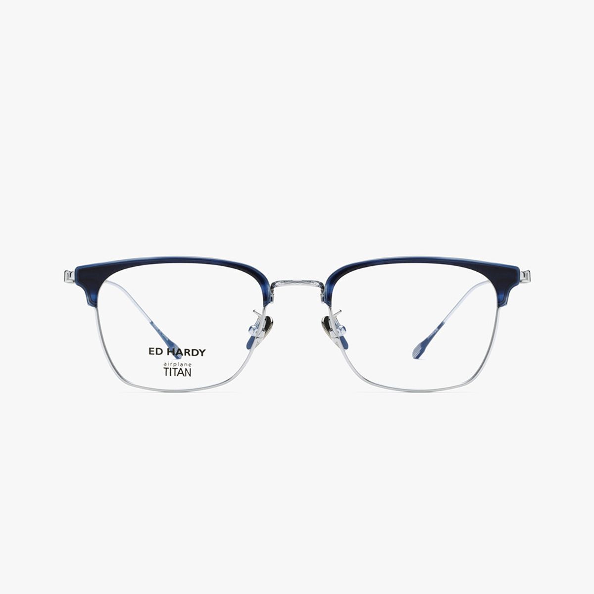 에드하디아이웨어(EDHARDY EYEWEAR) 에드하디 안경테(ED5026 BLUESILVER 50)