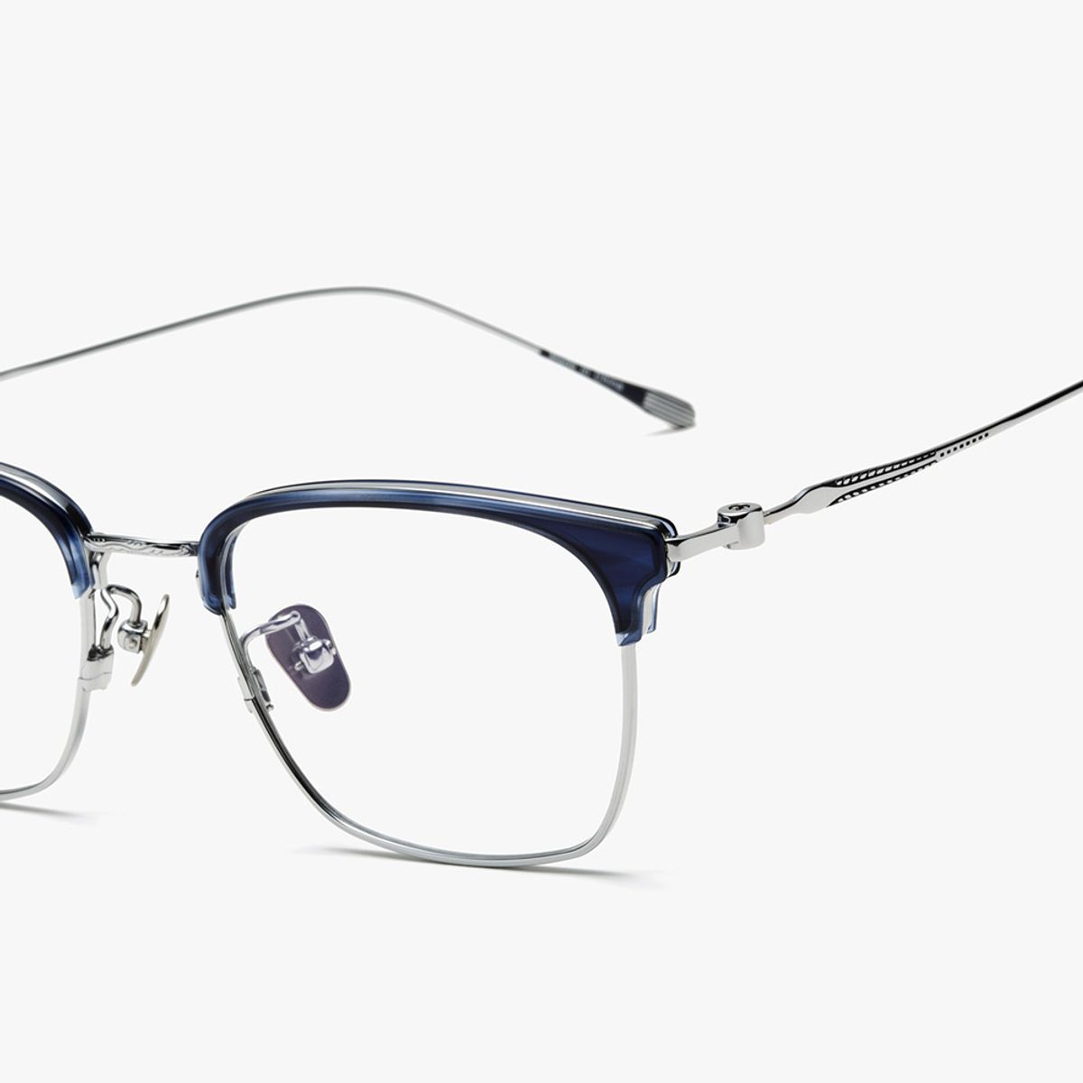에드하디아이웨어(EDHARDY EYEWEAR) 에드하디 안경테(ED5026 BLUESILVER 50)
