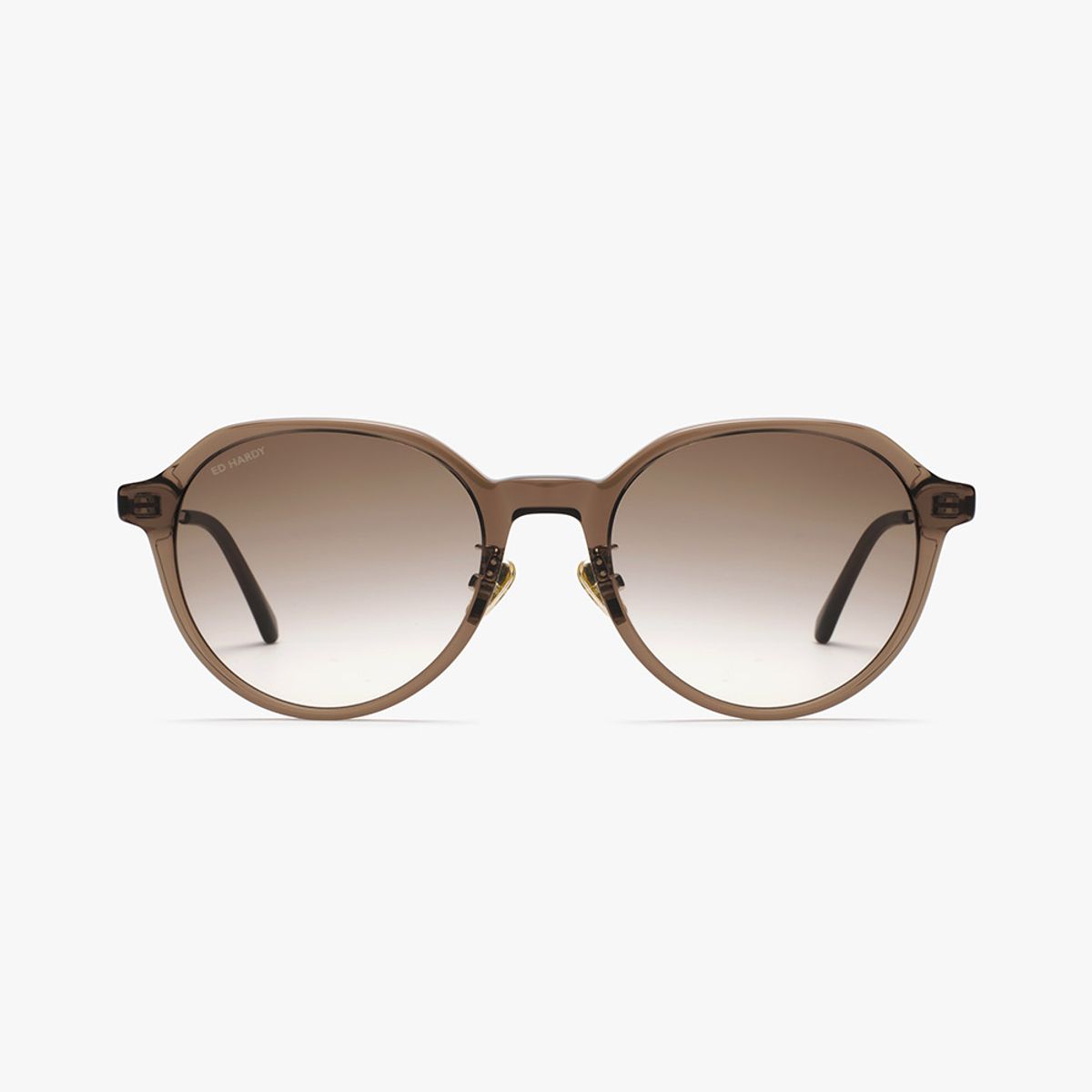 에드하디아이웨어(EDHARDY EYEWEAR) 에드하디 선글라스(EDS6118 SHINYLIGHTBROWN 54)