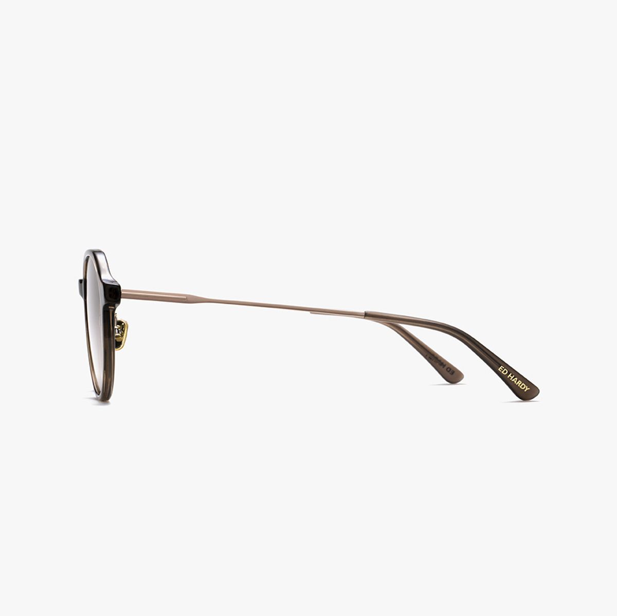 에드하디아이웨어(EDHARDY EYEWEAR) 에드하디 선글라스(EDS6118 SHINYLIGHTBROWN 54)