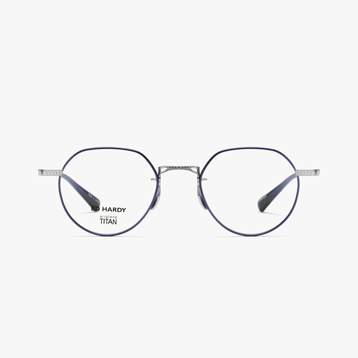 에드하디아이웨어(EDHARDY EYEWEAR) 안경테(ED5025 BLUESILVER 48)