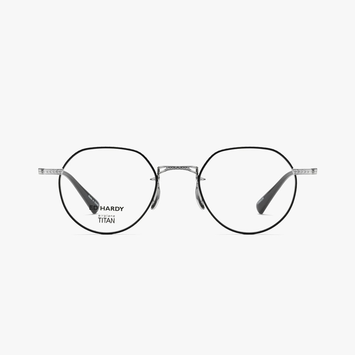 에드하디아이웨어(EDHARDY EYEWEAR) 안경테(ED5025 BLACKSILVER 48)