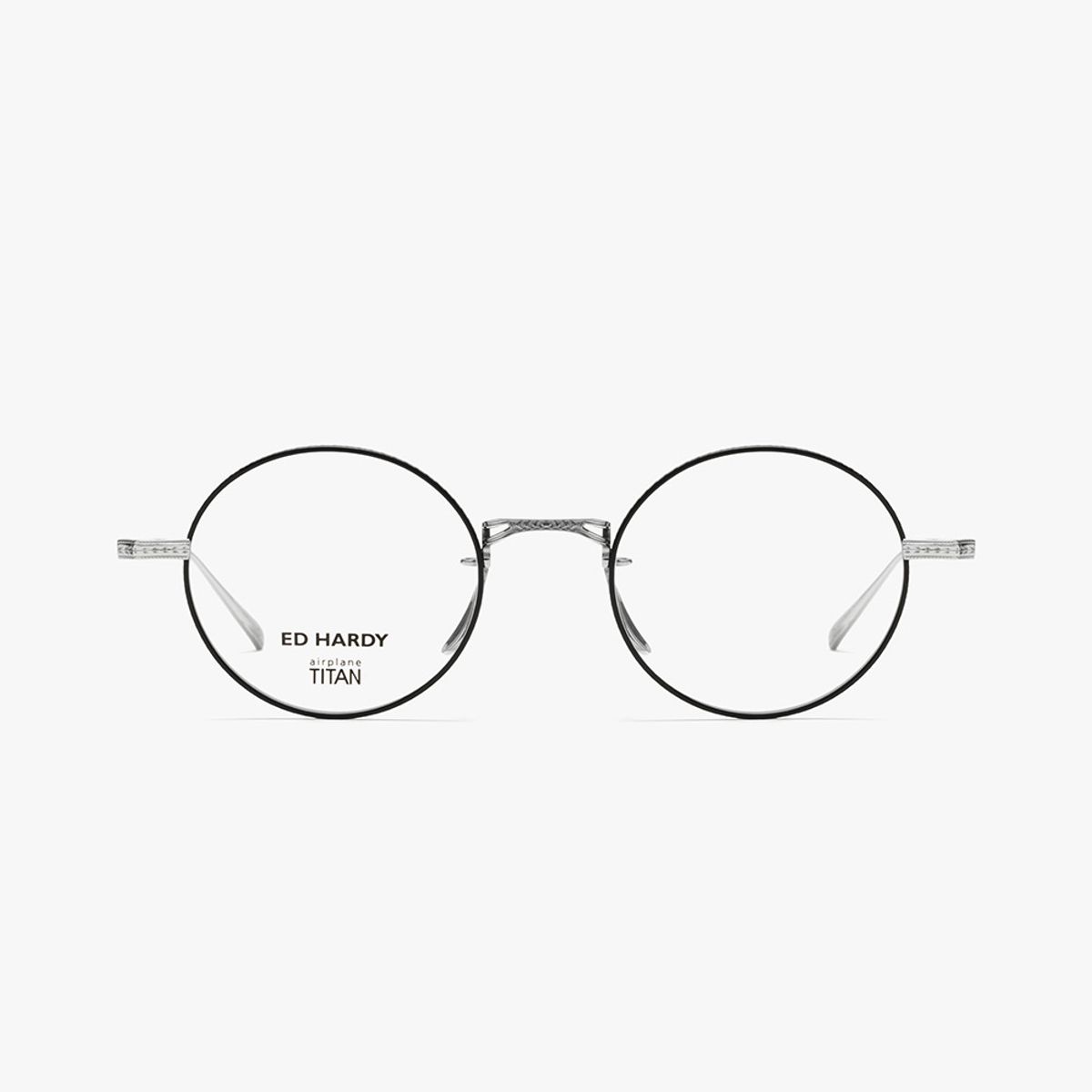 에드하디아이웨어(EDHARDY EYEWEAR) 안경테(ED5024 SILVERBLACK 47)