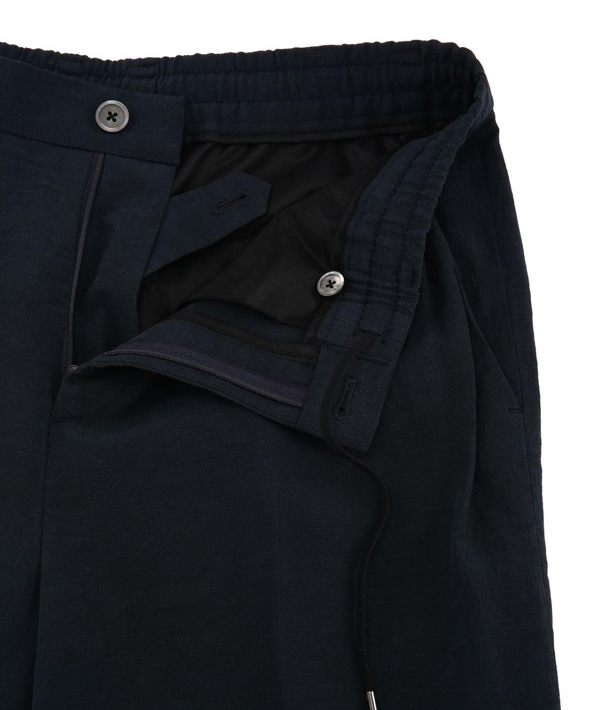 질스튜어트뉴욕 맨(JILLSTUART NEWYORK MEN) 린넨 블렌드 숏팬츠 - 다크네이비 (JNPA6B610N3)