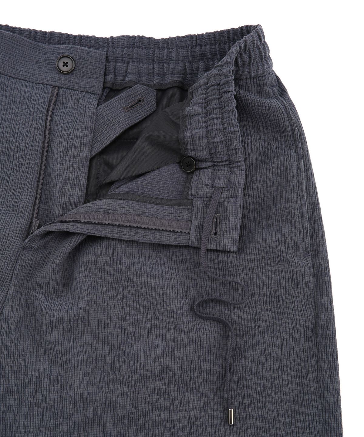 질스튜어트뉴욕 맨(JILLSTUART NEWYORK MEN) 플리츠 릴랙스드 숏팬츠- 그레이 (JNPA6B523G2)