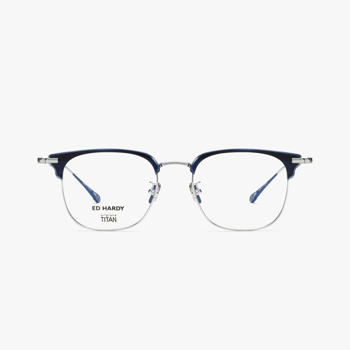 에드하디아이웨어(EDHARDY EYEWEAR) 안경테(ED5021 BLUESILVER 50)