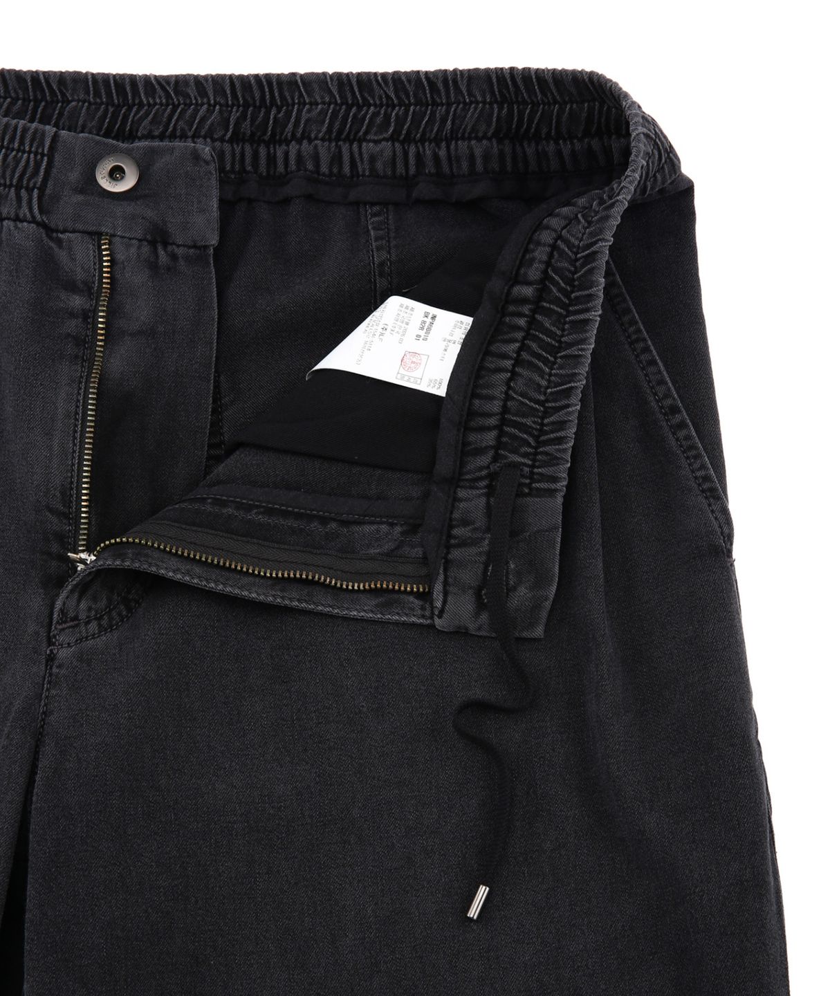 질스튜어트뉴욕 맨(JILLSTUART NEWYORK MEN) 스트링 섬머 데님 팬츠 - 블랙 (JNPA6B010BK)
