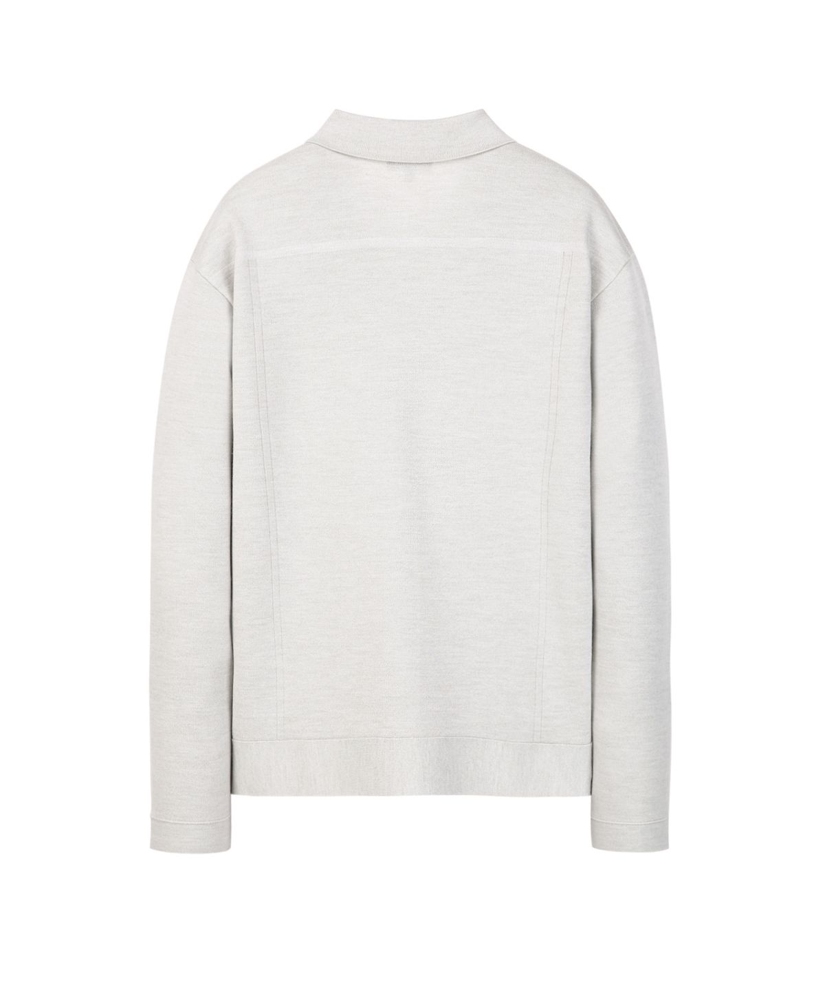 질스튜어트뉴욕 맨(JILLSTUART NEWYORK MEN) 니트 트러커 자켓 - 라이트그레이 (JNSW6A203G1)